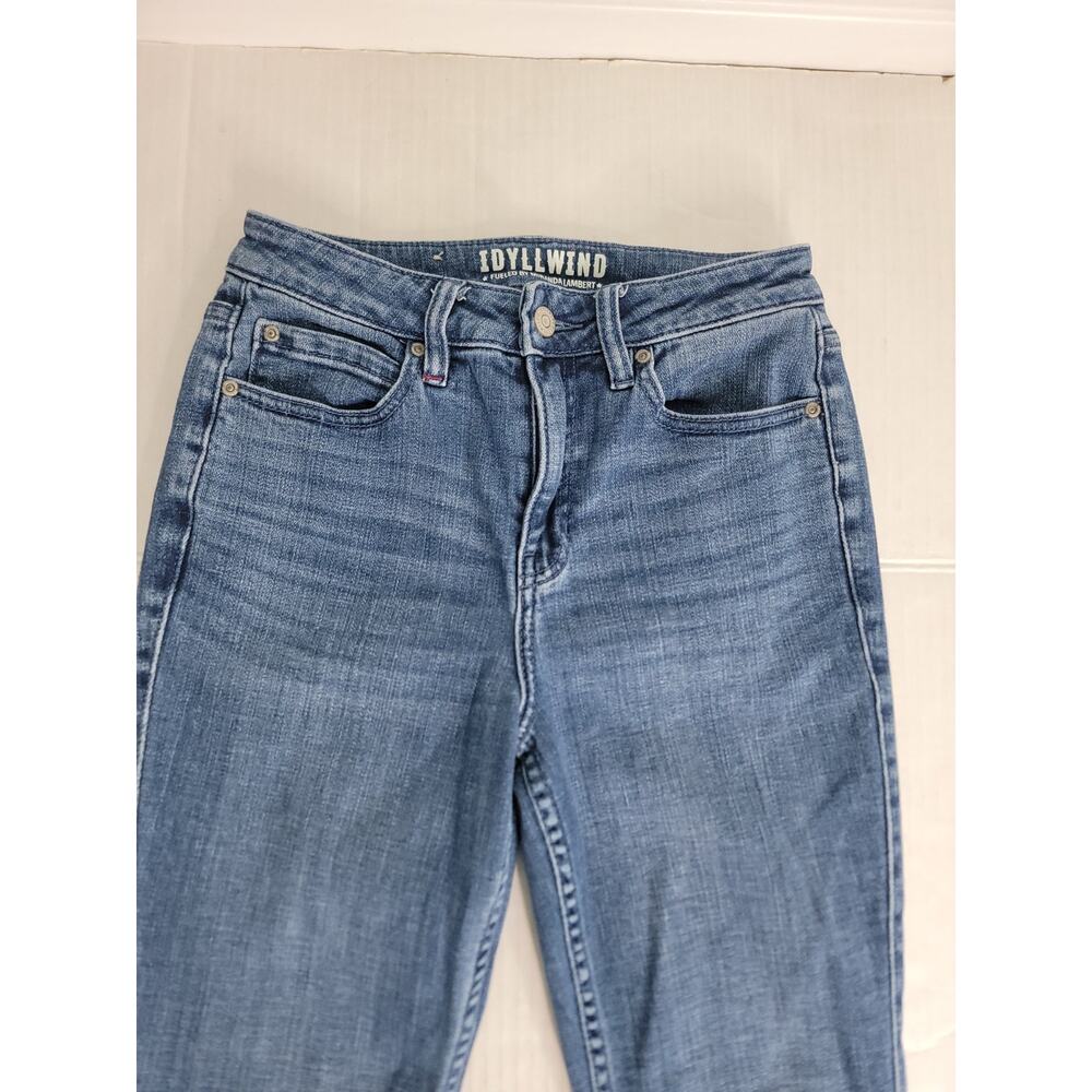 Idyllwind by Miranda Lambert Jeans Sz 4 Wide Leg Flared Western Cowgirl Rodeo - Picture 4 of 11